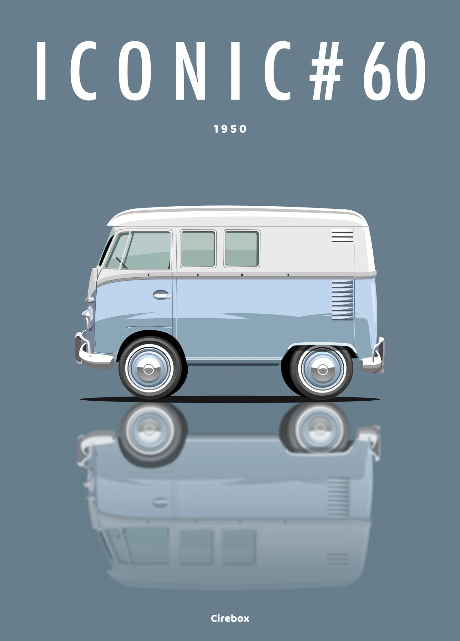 ICONIC VOLKSWAGEN Kombi #60