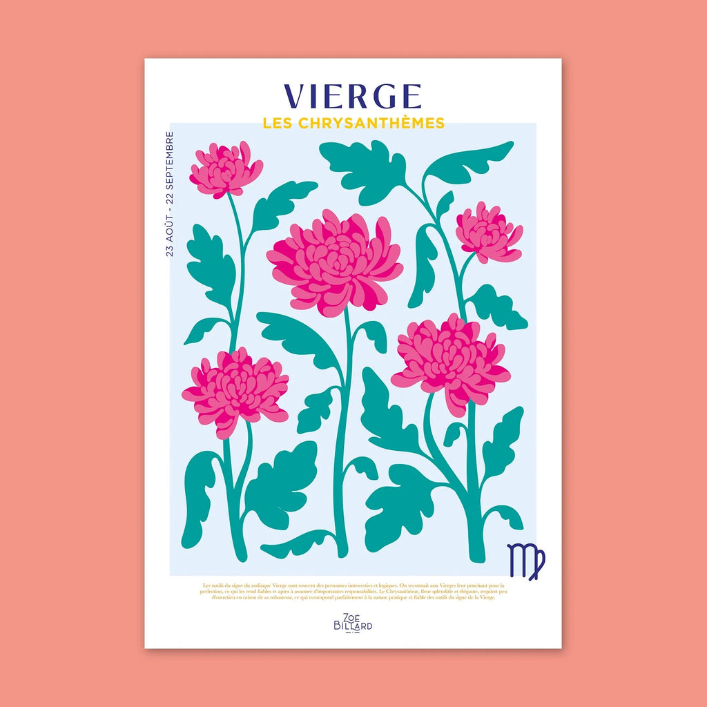 Vierge - Les Chrysanthèmes Zoé Billard