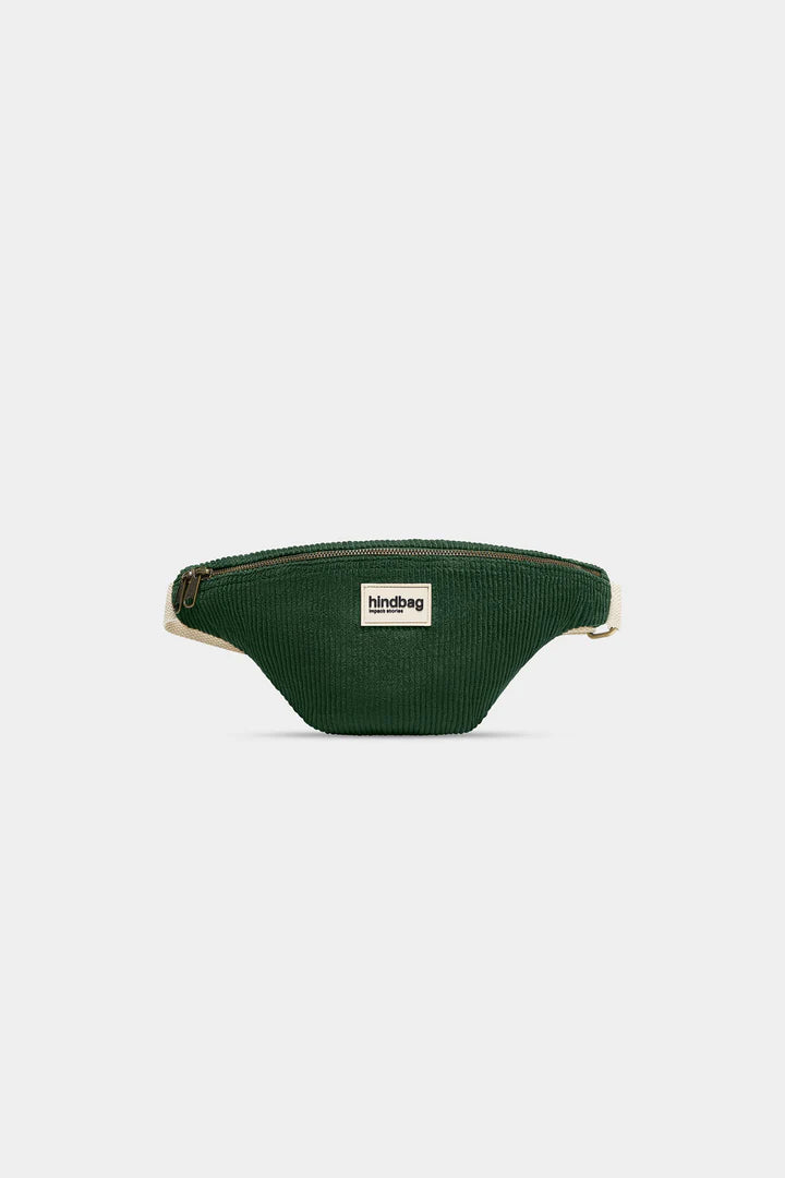Sac banane Olivia Velours Sapin