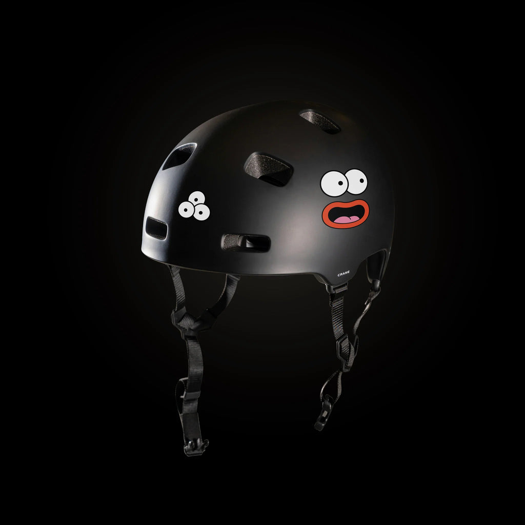 Stickers réfléchissants pour casque et vélo - Face