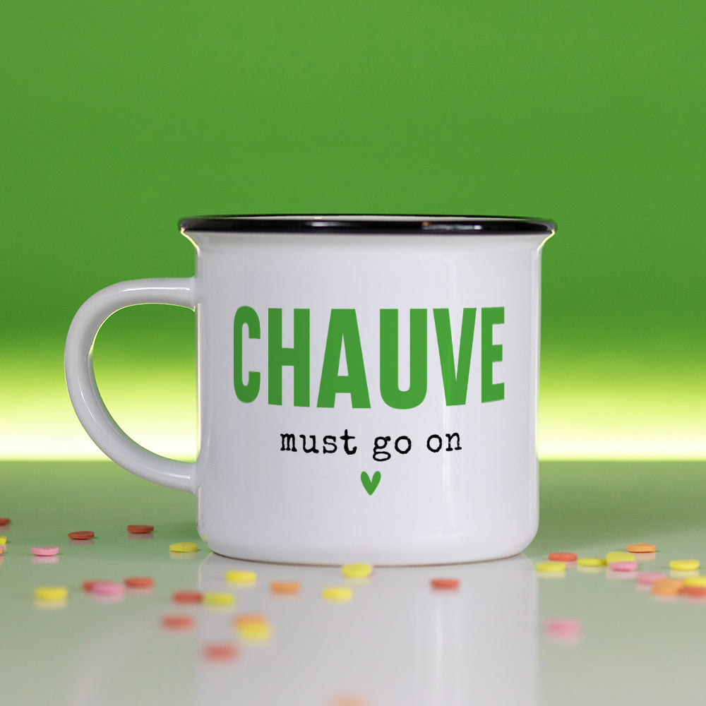 Mug – Chauve Must Go On Bibiche Fait Son Cirque