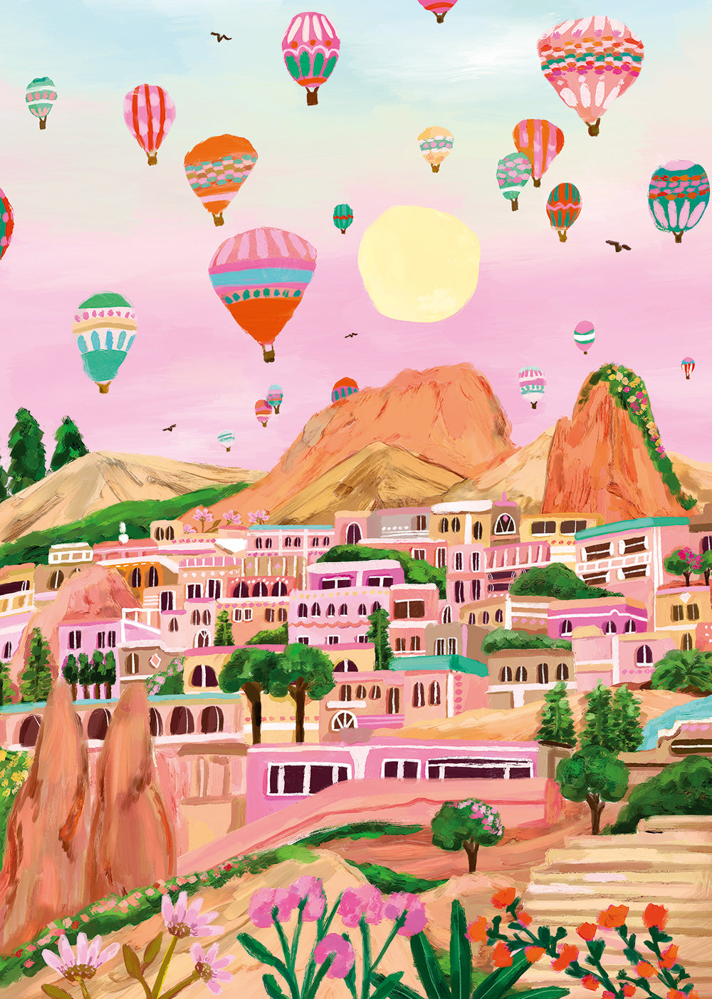 Puzzle 1500p. - Cappadocia Pieces & Peace