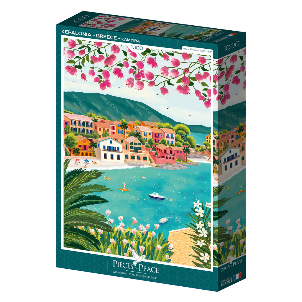 Puzzle 1000p. - Kefalonia, Grèce Pieces & Peace
