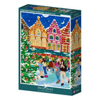 Puzzle 1000p. - Marché de Noël à Bruges Pieces & Peace