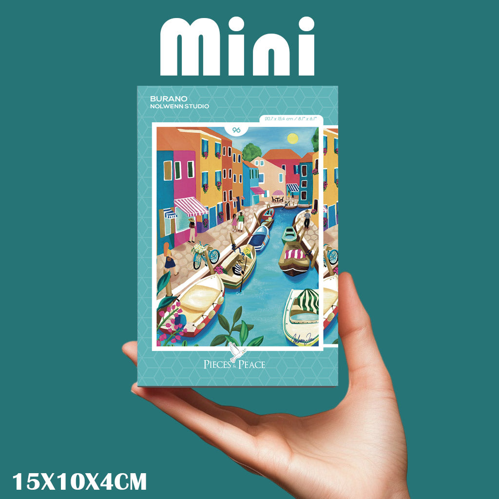 Mini Puzzle - Burano Pieces & Peace