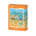 Mini Puzzle - Mini Beach Huts Pieces & Peace