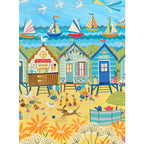 Mini Puzzle - Mini Beach Huts Pieces & Peace