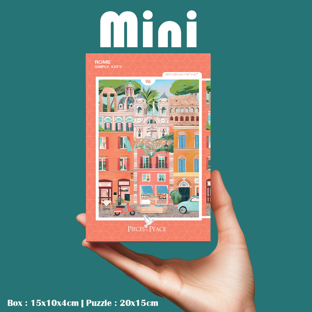 Mini Puzzle - Rome Pieces & Peace