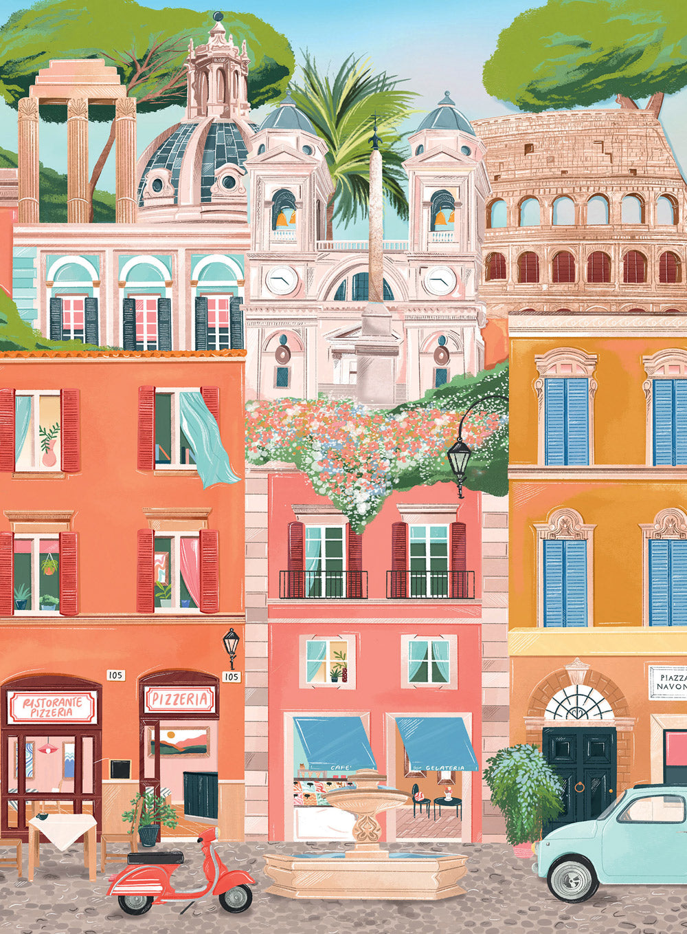 Mini Puzzle - Rome Pieces & Peace