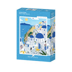 Mini Puzzle - Santorin Pieces & Peace