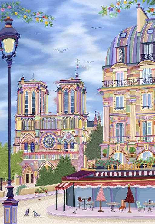 Puzzle 1000p. - Notre Dame Pieces & Peace