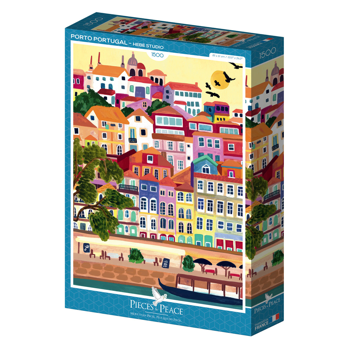 Puzzle 1500p. - Porto, Portugal Pieces & Peace