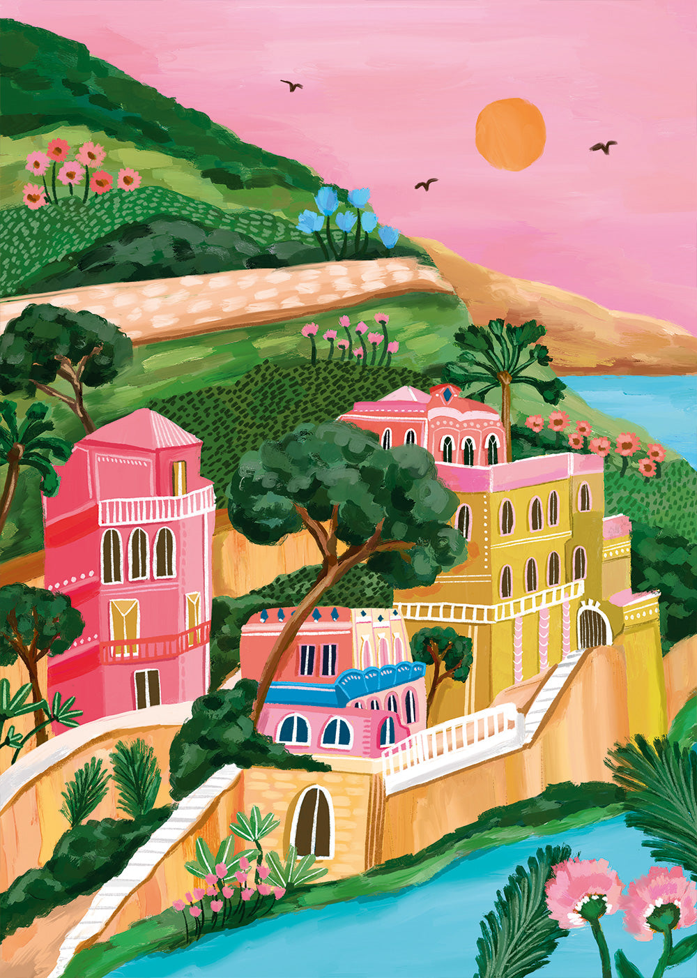 Puzzle 500p. - Portofino Pieces & Peace