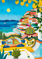 Puzzle 1000p. - Positano, Italie Pieces & Peace