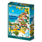 Puzzle 1000p. - Positano, Italie Pieces & Peace