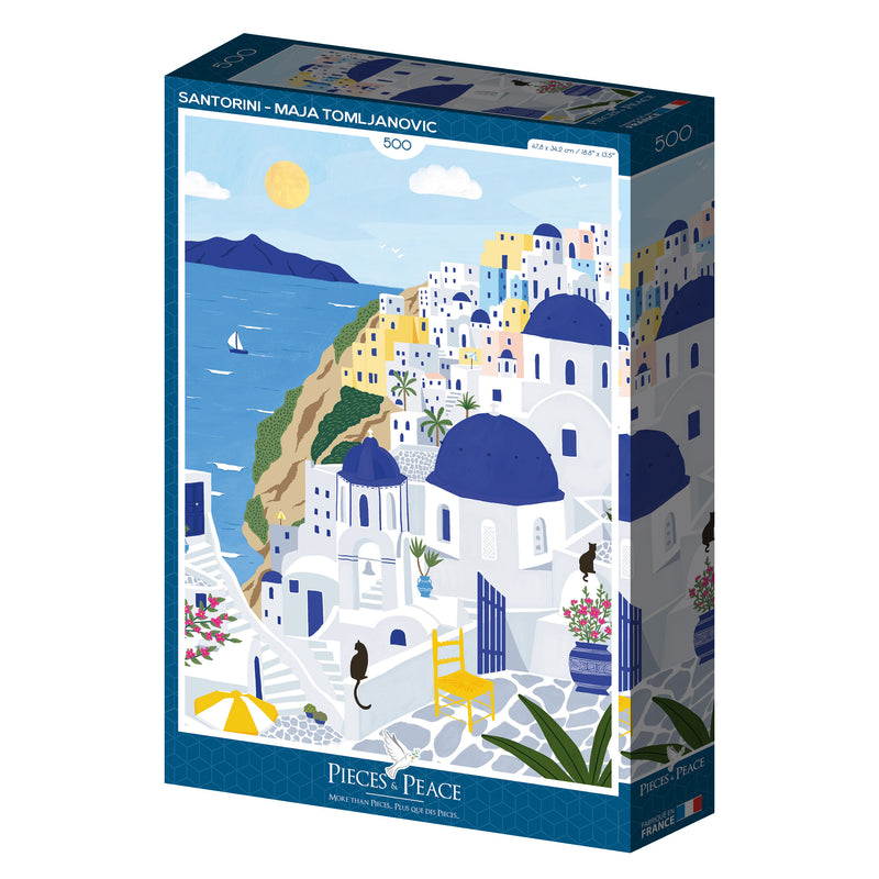 Puzzle 500p. - Kefalonia, Grèce Pieces & Peace