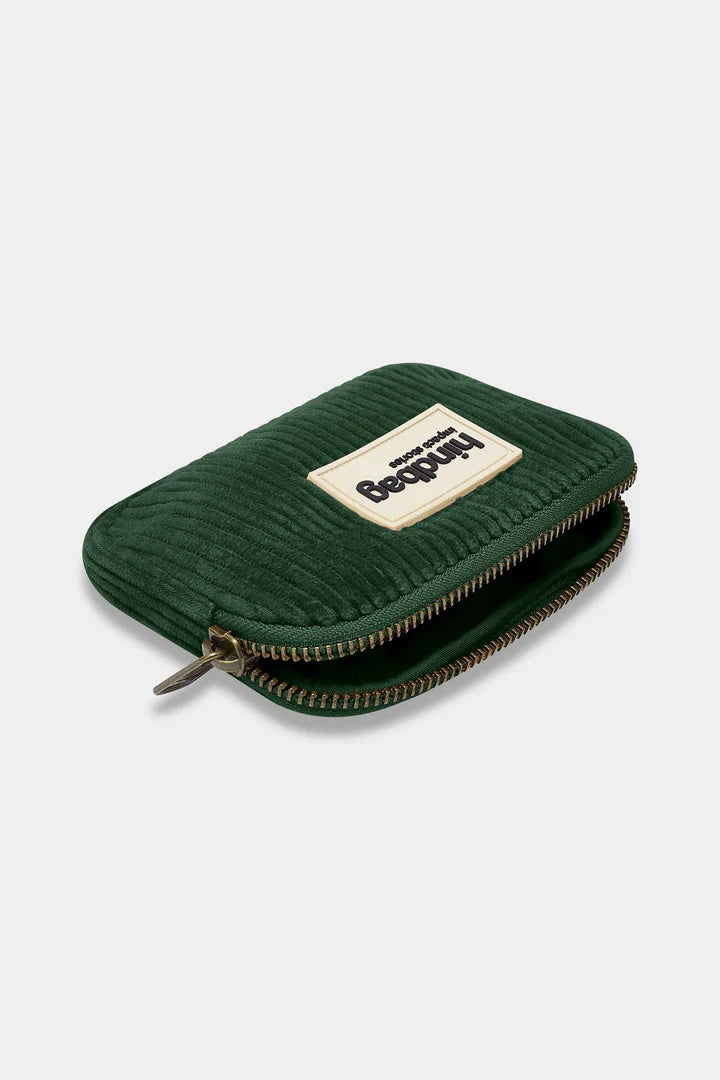 Porte monnaie Lili Velours Sapin