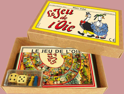 Jeu de l'oie Marc Vidal