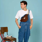 Sac banane Olivia Chocolat